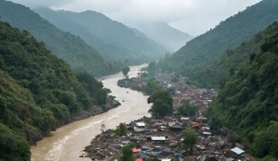 Flood in Himalayan Region