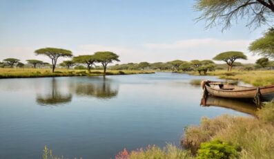 AI Generated image of Lake