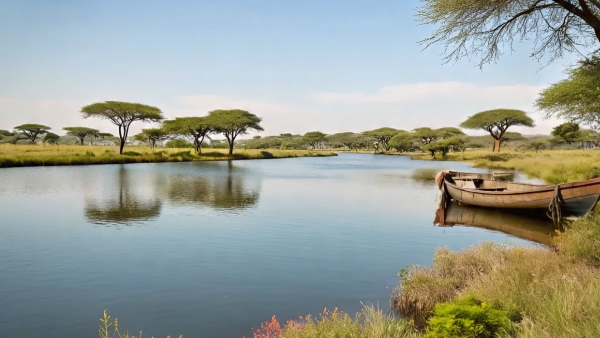 AI Generated image of Lake