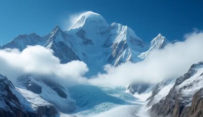 Himalayan Glacier- AI Image