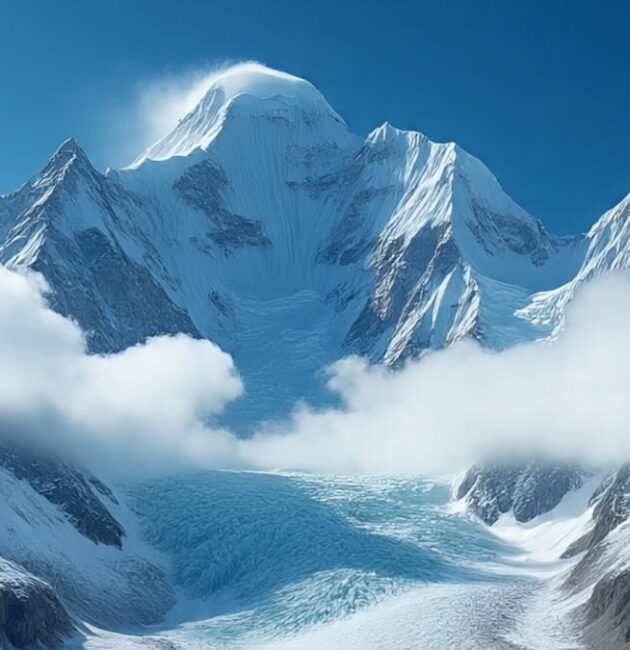 Himalayan Glacier- AI Image