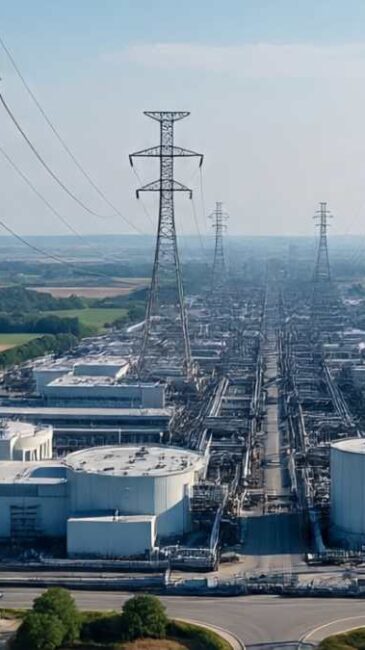 Nuclear Power Plant- AI Image
