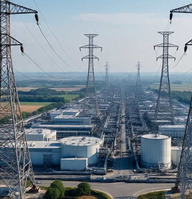 Nuclear Power Plant- AI Image